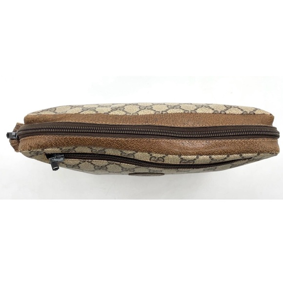 Authentic Gucci GG Supreme PVC Leather Beige Brown - Picture 4 of 9